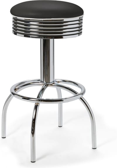 Bel Air Retro Barkruk BS-30 Zwart