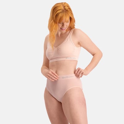 Bamboo Basics Naadloze Slip Belle - 3-pack - Roze Slip - Maat XS - Bamboe Ondergoed Dames Naadloos - Bamboe Slips