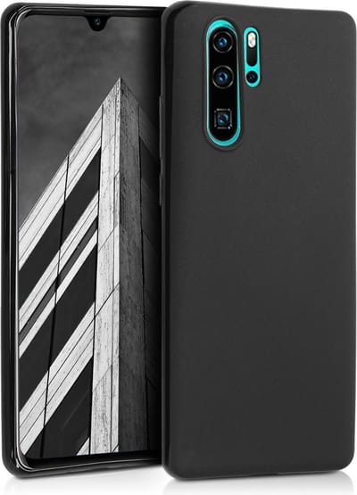 kwmobile telefoonhoesje geschikt voor Huawei P30 Pro - Hoesje voor smartphone - Back cover in mat zwart