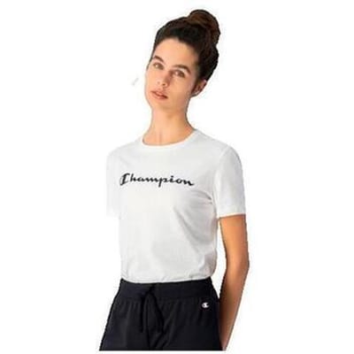 T-shirt Korte Mouw Champion T-shirt Logo Big Script