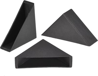 Dailygoods- Hoekbeschermer Driehoek 35x12mm - Pack van 20 - Bescherming voor Keramiek/Glas/Metalen - Ondersteuning tijdens Transport - Voorkomt Verpletteren/Breuk - Hoekbescherming