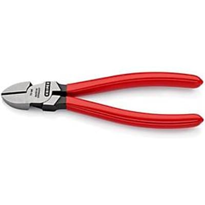 KNIPEX Diagonaalscharen, L 160 mm, gepolijste kop, vanadium-elektrostaal, snijhardheid 62 HRC, kunststof handgreep