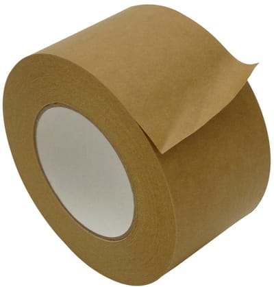 Bruin Kraft Verpakkingstape - 72mm x 55m - Sterke Zelfklevende Papier Tape