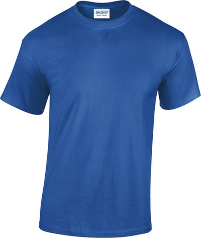 Gildan Heavy Cotton™Classic Fit Adult T-shirt GI5000 - Royal Blue - XXL