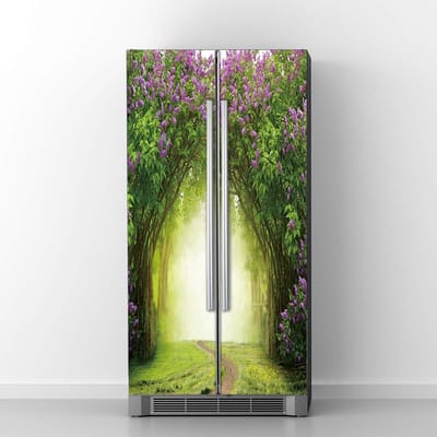 Elzusha - 3D Vinyl Deursticker - Zelfklevend - Moderne uitstraling - Perfect voor Thuisdecoratie - Eenvoudig aan te brengen - Geschikt voor elke de...
