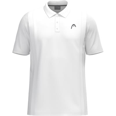 HEAD - CLUB 25 TECH POLO SHIRT MEN - WHITE - XXL