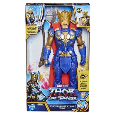 Marvel Avengers Titan Hero - Speelfiguur (30cm) Love and Thunder - Stormbreaker - Met geluiden