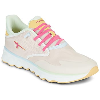 Tamaris Light Weight Sneakers beige Textiel