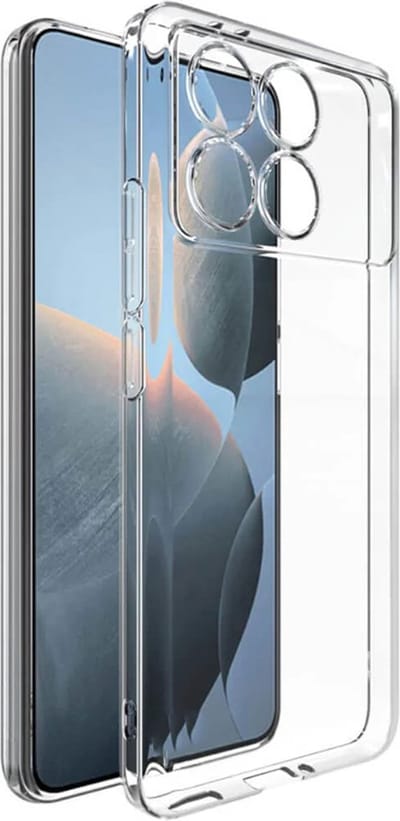 Hoesje geschikt voor Xiaomi Poco F6 Pro - Techsuit Clear Silicone Back Cover - Transparant