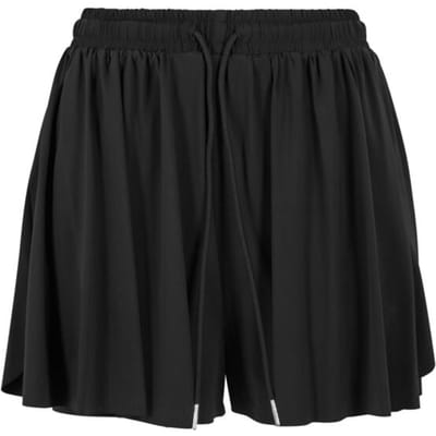 Urban Classics Shorts - Ladies Jersey Skort - XS tot L - voor Vrouwen - zwart