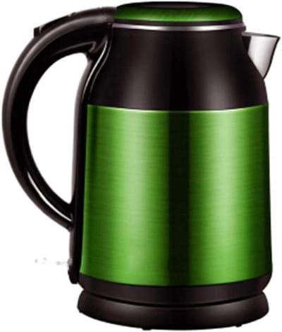 Elektrische Waterkoker - Snelkokende Ketel - Snel Water Koken - Dubbelwandige Isolatie - 1.8 Liter - Zilver
