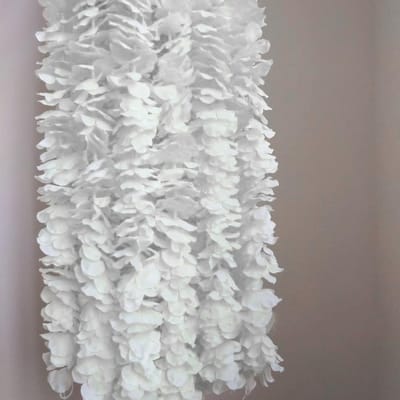 Lot de 20 guirlandes de glycine artificielles à suspendre, en rotin, fausses fleurs en soie, pour décoration de maison, jardin, mariage