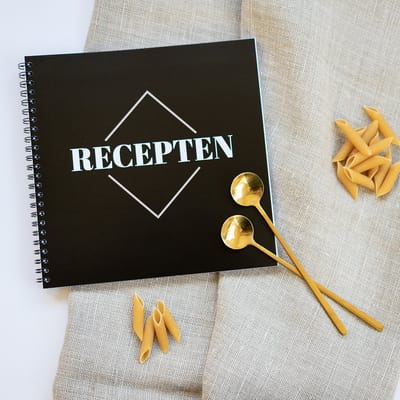 MOODZ design | Receptenboek | Receptenbundel | Invulboek voor ruim 54 recepten