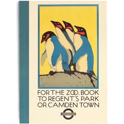 Kladblok a6 Rex London TfL For The Zoo... Poster
