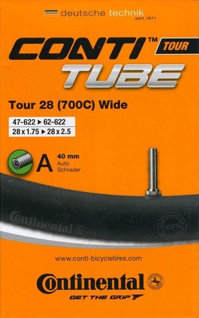 Fietsbinnenband Tour 28 Inch / 622 - Geschikt voor 28x1.75-2.50 Inch met AV 40 mm Ventiel