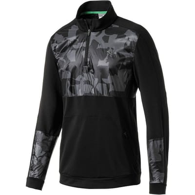 Puma Golf WarmCell Union Pullover 1/4 Zip Up Camo Heren Track Top 577912 02