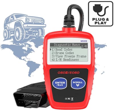 KZQ Obd2 Scanner - Auto Uitlezen - Storing Verwijderen - Diagnose Apparatuur - Plug En Play - Voor Motorstoring