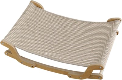 Kattenbank - Kattenstoel - Ontspannen - Verkoelend ontwerp - 478 cm - Houtkleur