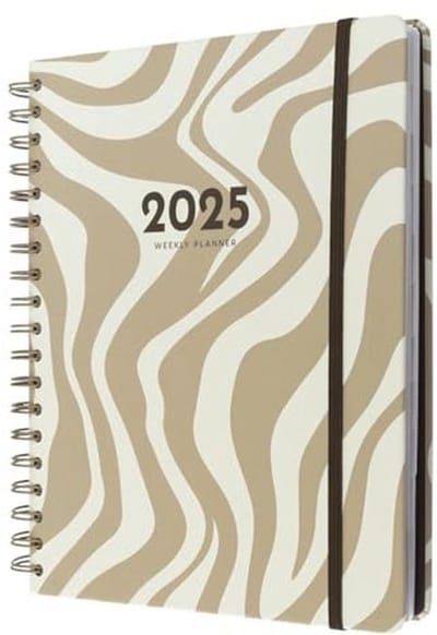 Marble Cake Weekagenda 2024-2025 - 17 maanden weekplanner en afspraakplanner