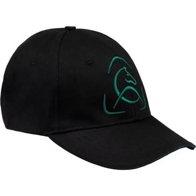 Acavallo Baseballpet Zwart Man,Vrouw