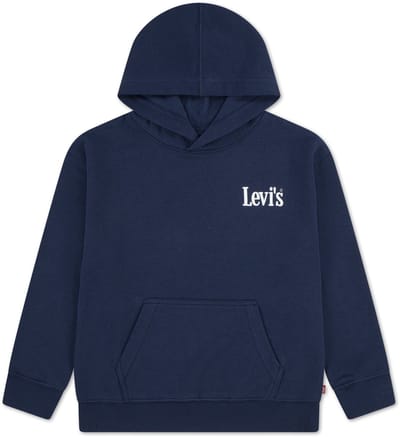 Levi´s ® Kids Classic And Clean Hoodie Blauw 6 Years Jongen