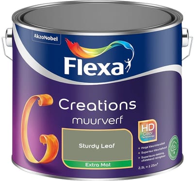 Flexa - Creations Muurverf Extra Mat - Sturdy Leaf - Mengverf - 2,5 L