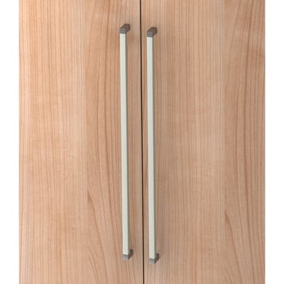 Archiefkast TARVIS, met handgreep zonder slot, 3 ordnerhoogten, B 800 x D 420 x H 1270 mm, notenhoutpatroon