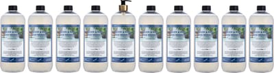 Body & Hair Zen Moment 1 liter met gouden pomp - set van 10 stuks - 2 in 1 voor lichaam en haar - voordeelverpakking