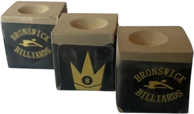 Master billiard - biljartkrijt - 3 stuks - biljart krijt - pool krijt - keu krijt - Goudkleurig