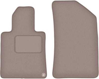 Beige voormatten voor: Peugeot 508 RXH volledige achterbank (2010-2018)