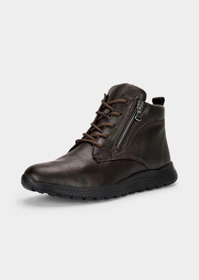 Lage schoenen van nappaleer - bruin - Gr. 36 van Goldner Fashion