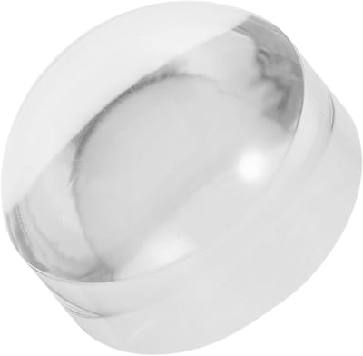Acryl Koepelvergrootglas - Leesloep Bol - Gedetailleerd Lezen - Vervormingsvrije Optiek - 66 cm Diameter - Transparant