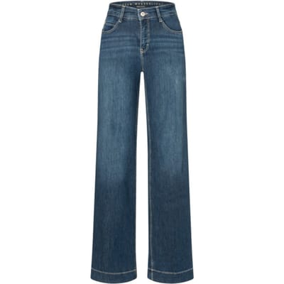 MAC Wide blue denim