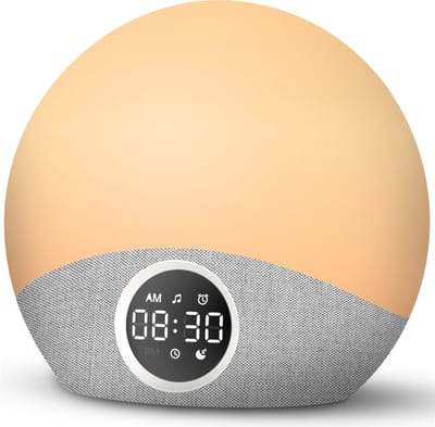 Swiftvein Solara Wake up Light - Lichtwekker - Digitale wekker met 30 geluiden