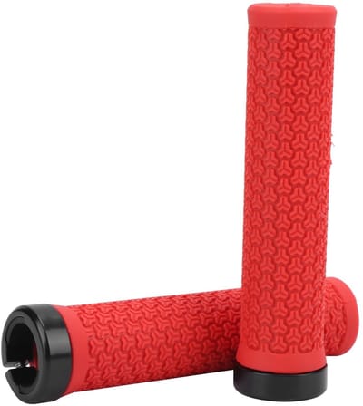 Dailygoods- Stuurgrepen Antislip - MTB-grepen met Vergrendeling - Schokabsorberend Rubber - Comfortabel Handvat - Eenvoudige Installatie - Lichtgewicht Ontwerp - Fietshandgrepen