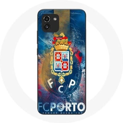 Coque - maniacase - Samsung Galaxy A03 - Souple - Protection - Porto fond bleu noir