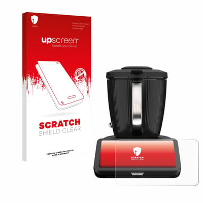 upscreen - Screenprotector voor Vorwerk Thermomix TM7 - Folie Beschermfolie transparant