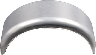 ProPlus Spatbord - Gegalvaniseerd Metaal - Halfrond - Voor 12 inch Wielen