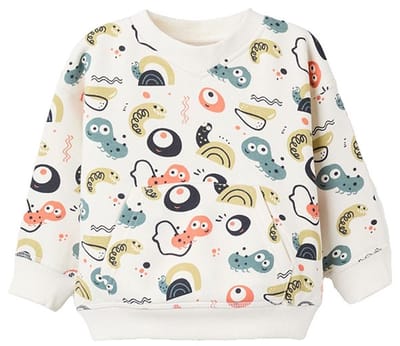 Zippy 3107413701 Sweatshirt Wit 6-9 Months Jongens