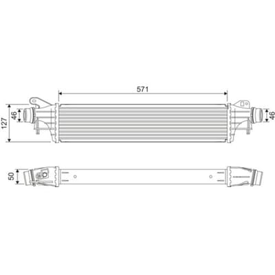 Intercooler VALEO 818681
