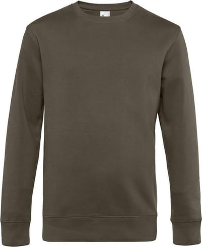 B&C Heren Koning Bemanningstrui (Khaki)