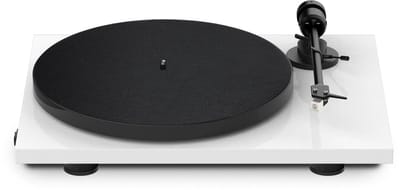 Pro-Ject E1 AT3600L Platenspeler - Direct Klaar voor Gebruik - Kristalhelder Vinylgeluid - Wit