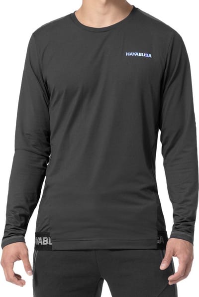 Hayabusa Athletic Long Sleeve Trainingshirt - Heren - zwart - maat S