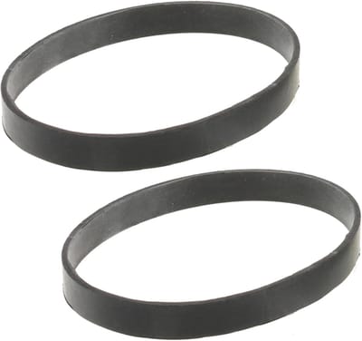 Stofzuiger Riemen - Aandrijfriemen - Stofzuiger Reparatie - Type 2 Rubber - 2 stuks - Zwart
