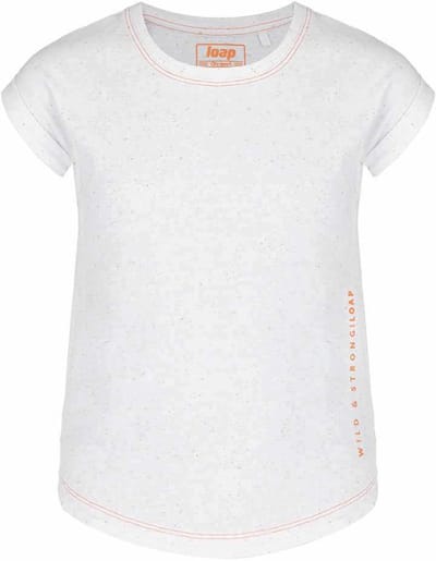 Kinder T-shirt Loap Bua Wit - 122