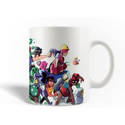 Keramische Mok - Brawl Stars - 30cl - Wit - Vaatwasmachinebestendig - Rond