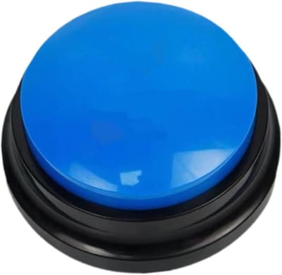 Geluidsopname Knop - Interactieve Speelgoedknop - Huisdieren Trainen - Zelf Opneembare Stem - 8.8 cm x 4.2 cm - Niet gespecificeerd