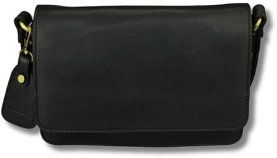 Leren Damestas Dames Zwart – Just Lioné Alice – 100% Rundleer – Verstelbare Schouderriem – Elegant & Praktisch met Veel Opbergruimte
