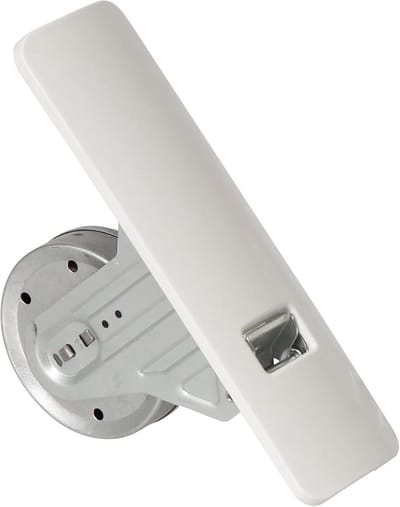 Rolluik Riemwikkelaar Inbouw - Verstelbare Wikkelaar - Rolluik Reparatie - Verschuifbare Lochafstand - 165-185 mm - Wit