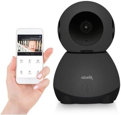 Babyfoon met Camera - Baby Monitor Video - Kind Bewaken - App Bedienbaar - HD Resolutie - Zwart